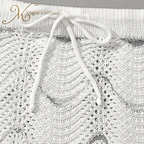 crochet mini skirt for beach